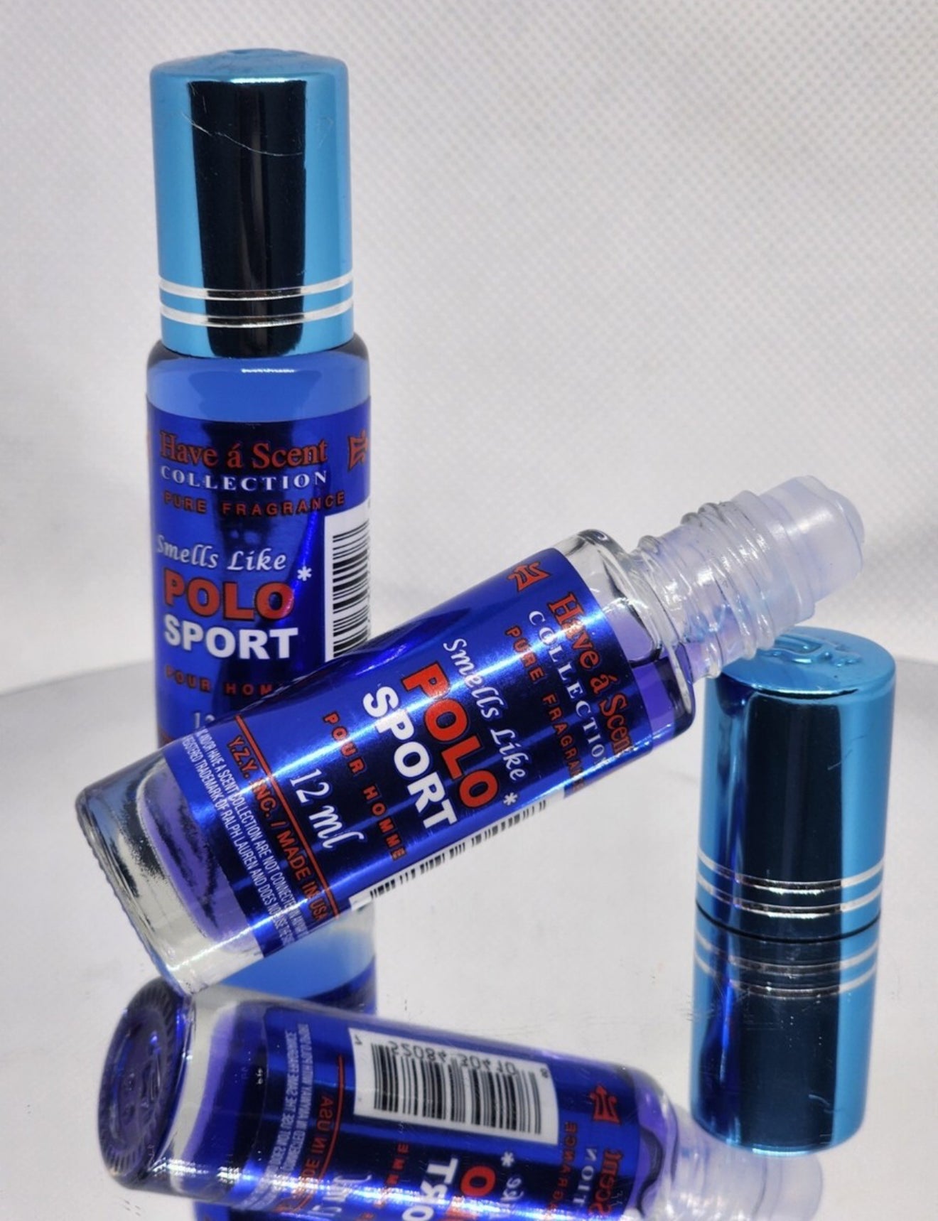 12 ml bottle of "Smells Like Polo Sport" fragrance oil by Have a Scent Collection, designed as an alternative to Ralph Lauren's Polo Sport. Here's some information about Polo Sport